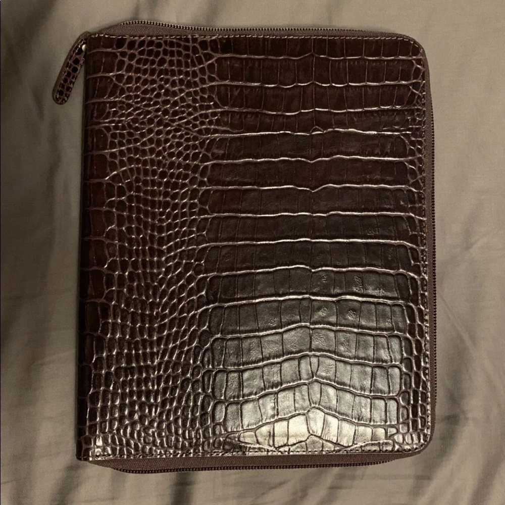 100% genuine leather IPad case brand new with tags